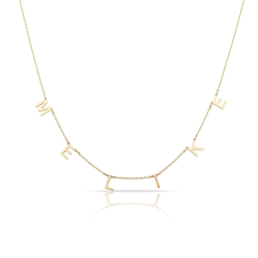 14k Gold Name Necklace