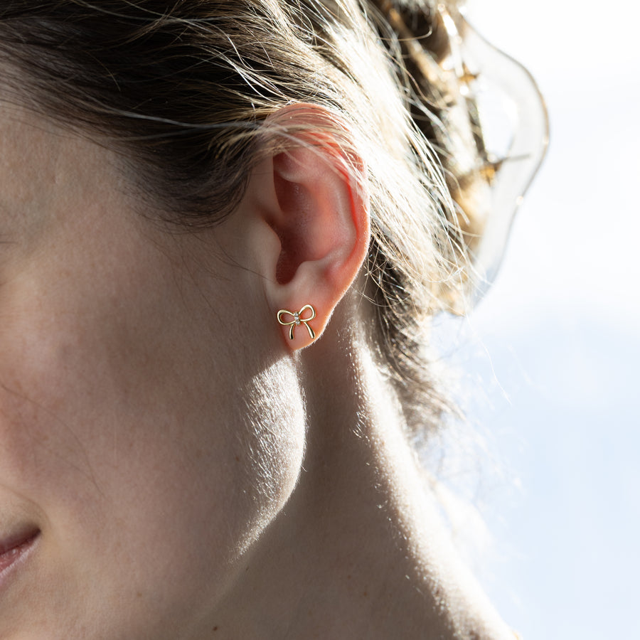 Bow Earring Earring - Alex Mika Jewelry