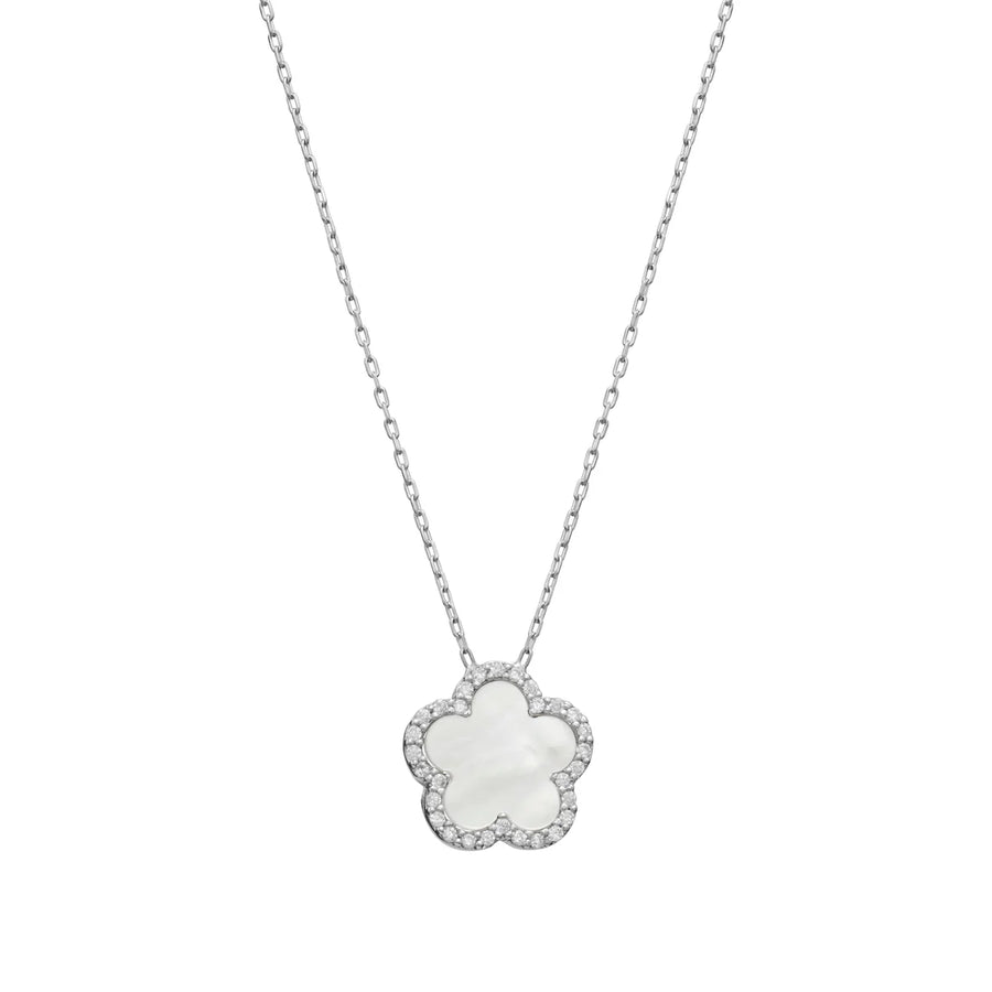 Pavé Pearl Luck Earring