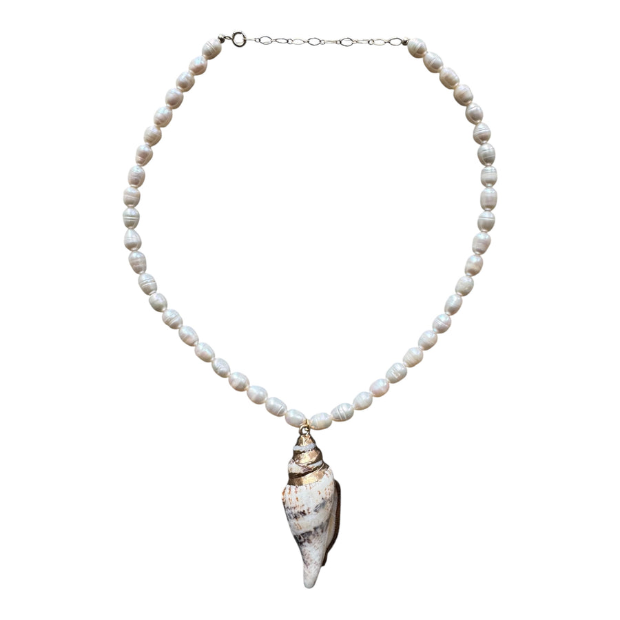 Pearl Seashell Necklace