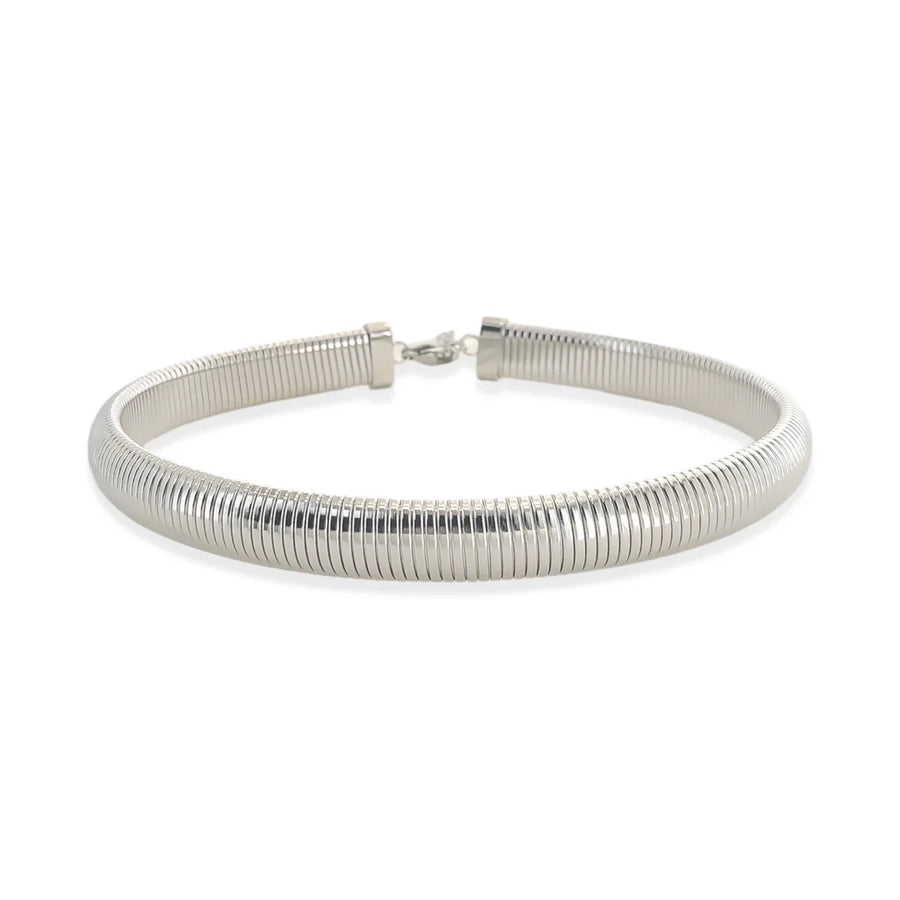 Thick Snake Choker Necklace - Alex Mika Jewelry