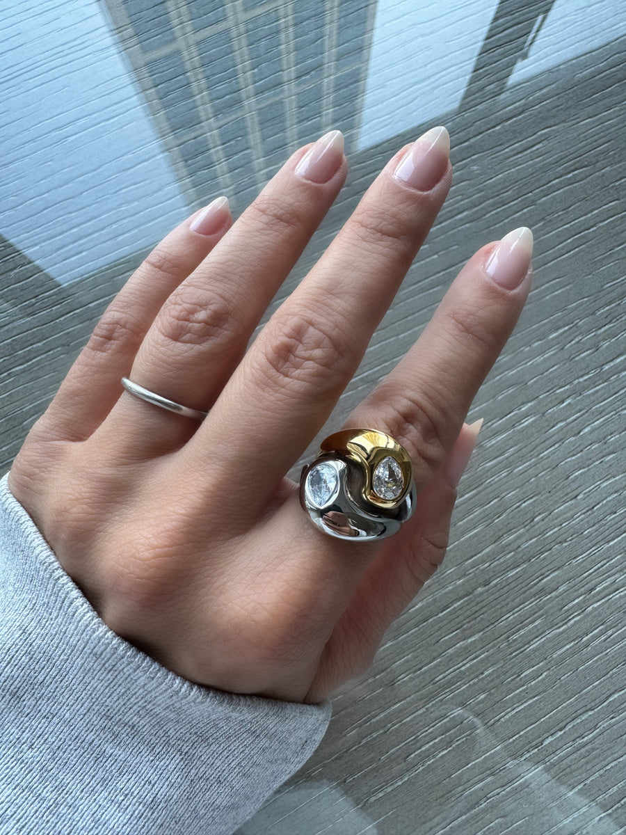 Yin Yang Statement Ring