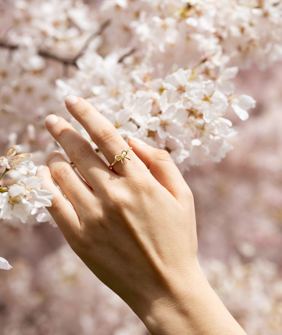 Bow Ring Rings - Alex Mika Jewelry
