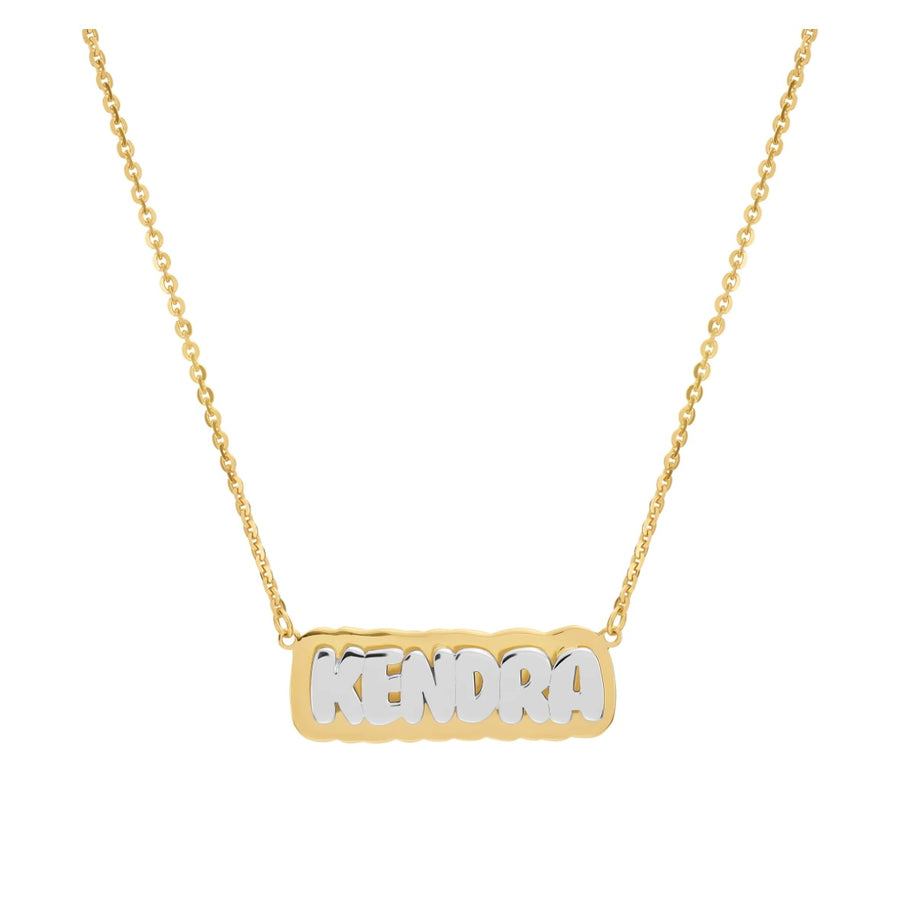 Bubble Letter Necklace