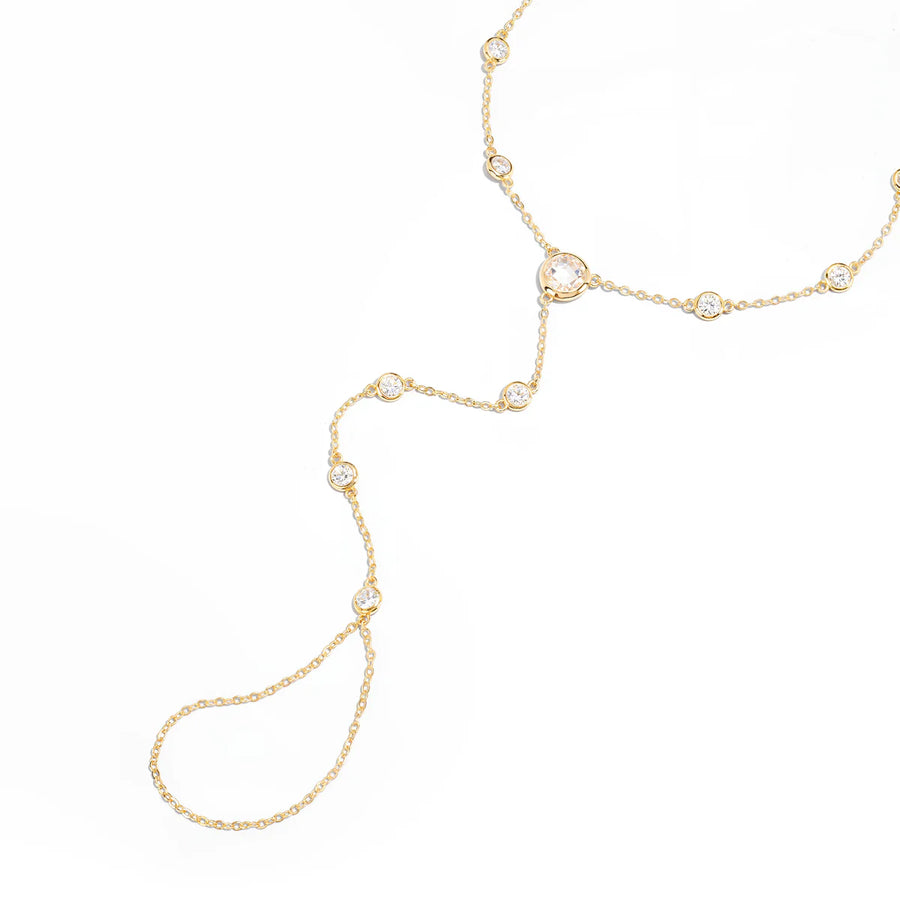 Multi Bezel Hand Chain