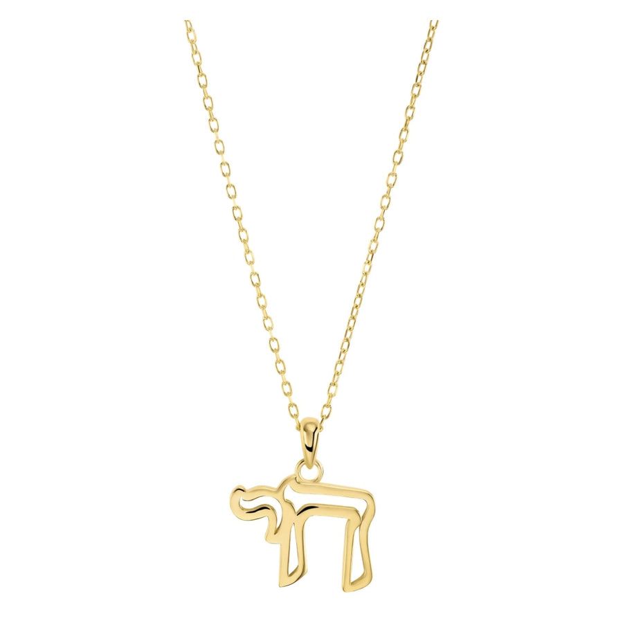 Chai Hollow Necklace