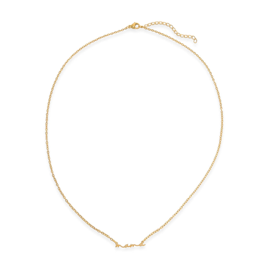 Mama Script Necklace Necklace - Alex Mika Jewelry
