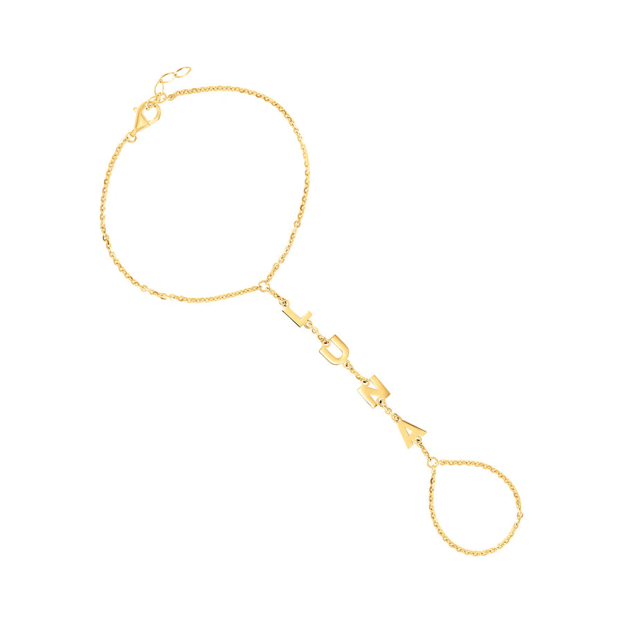 Name Hand Chain