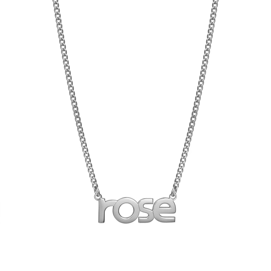 Lowercase Name Necklace