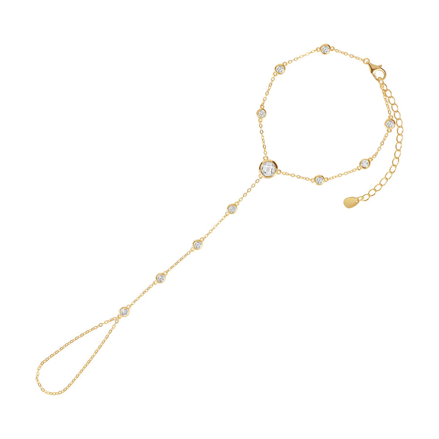 Multi Bezel Hand Chain