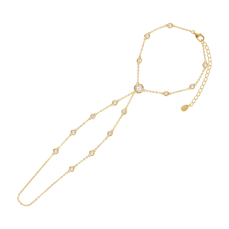 Multi Bezel Long Hand Chain
