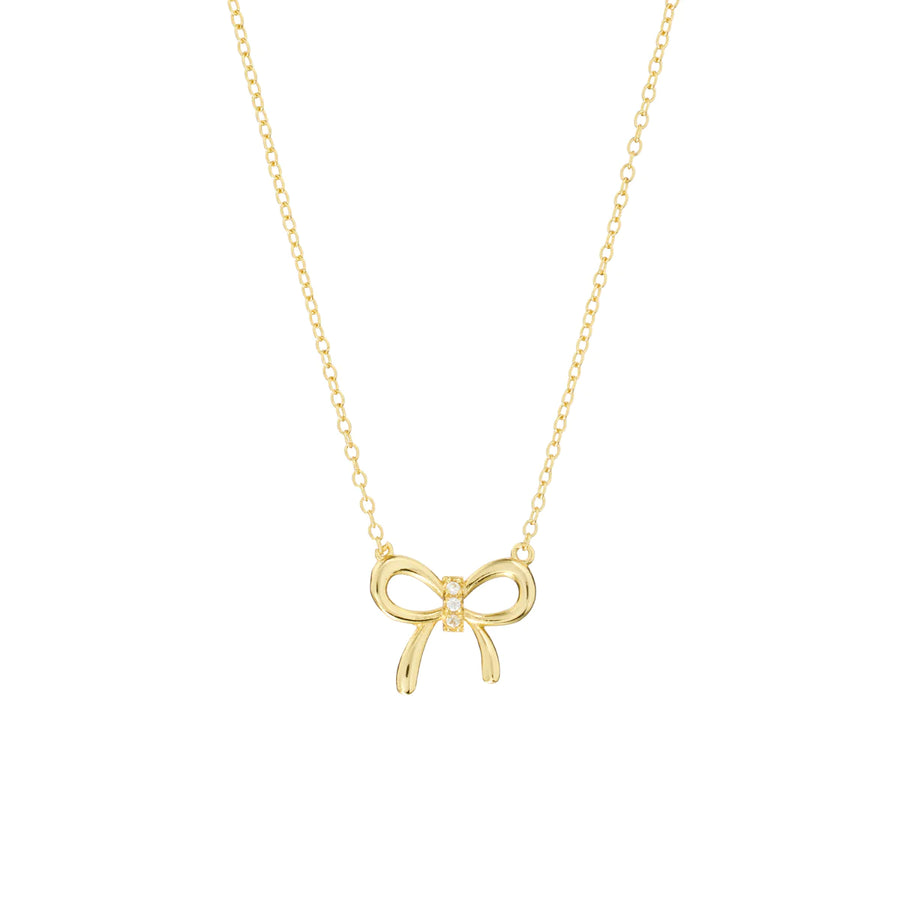Bow Necklace Necklace - Alex Mika Jewelry