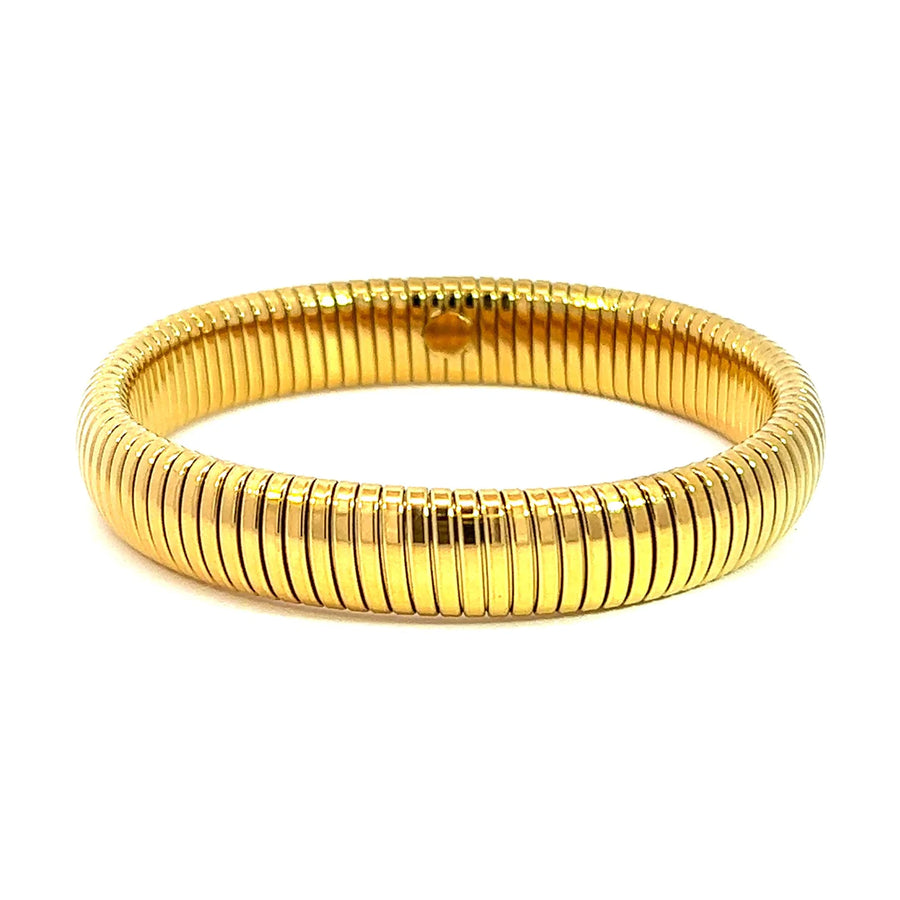 Thick Snake Bangle Bracelet - Alex Mika Jewelry