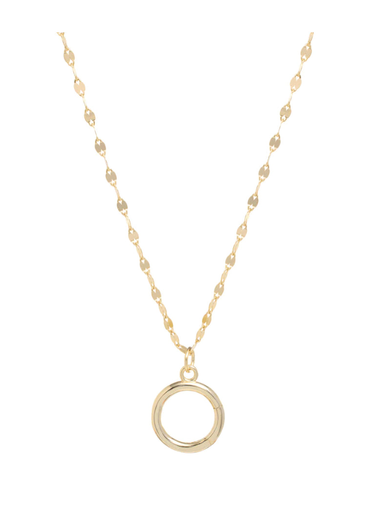Charm Holder Necklace Necklace - Alex Mika Jewelry