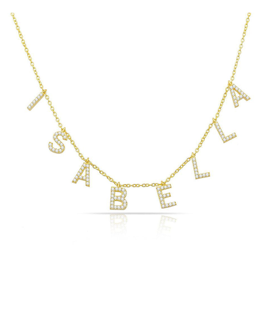 Dangling Name Necklace