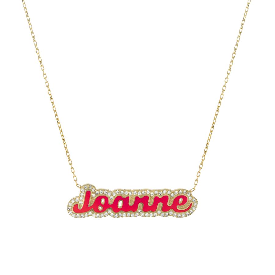 Bubble Letter Necklace