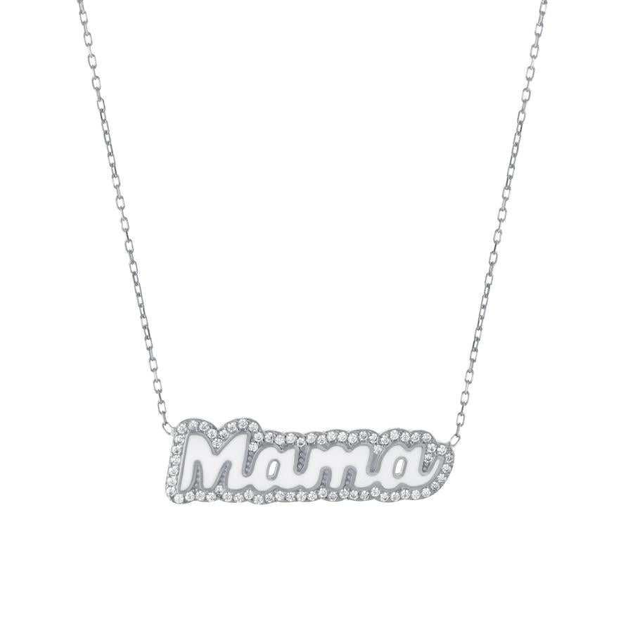 Bubble Letter Necklace Necklace - Alex Mika Jewelry