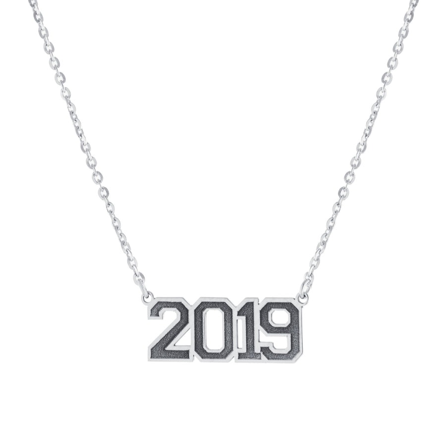 Customizable Year Necklace Necklace - Alex Mika Jewelry