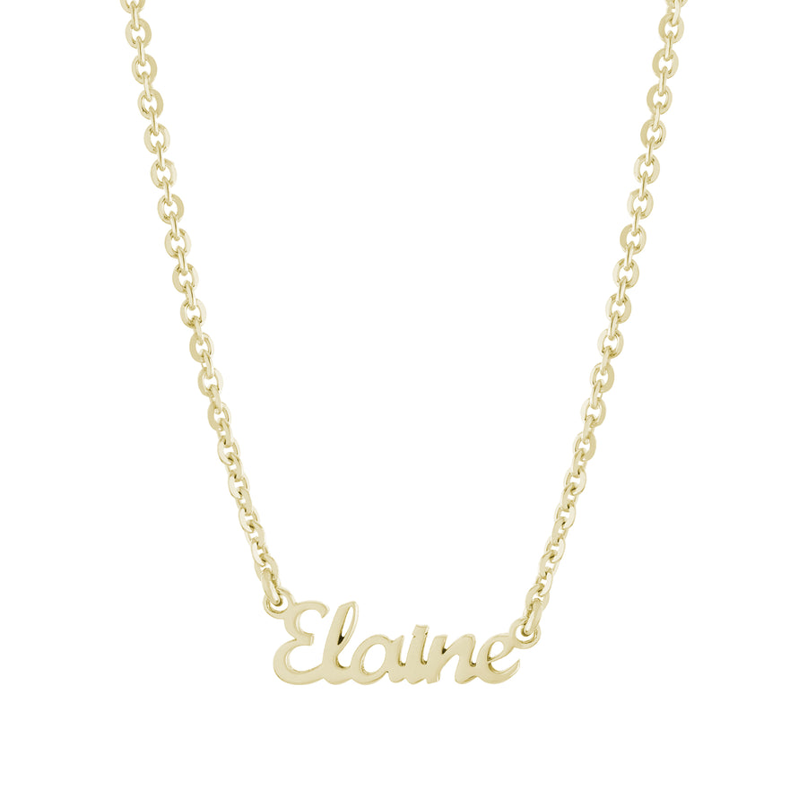 Script Multi Name Necklace Necklace - Alex Mika Jewelry