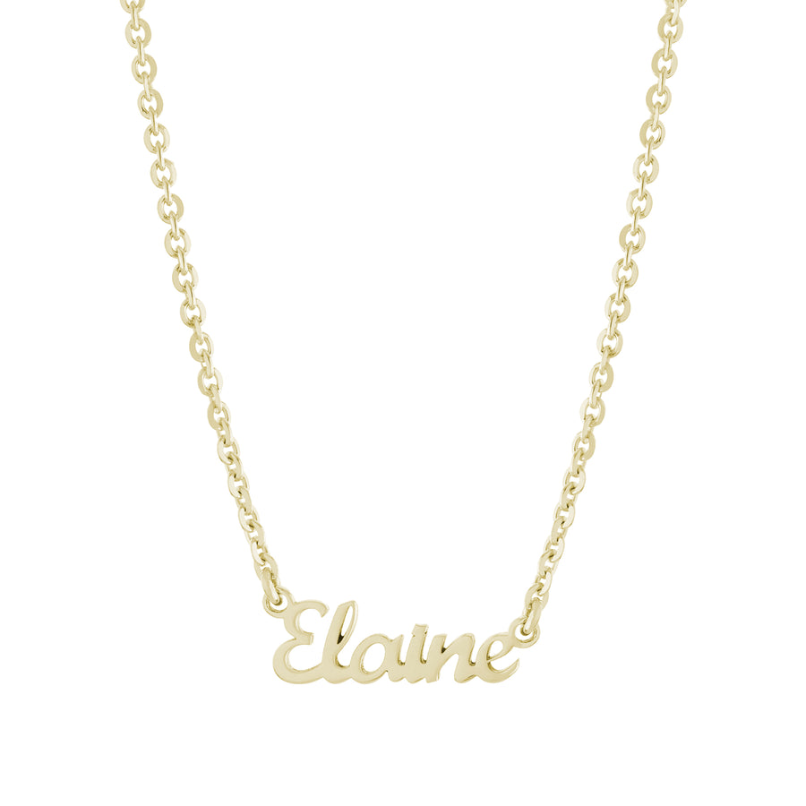 Script Multi Name Necklace