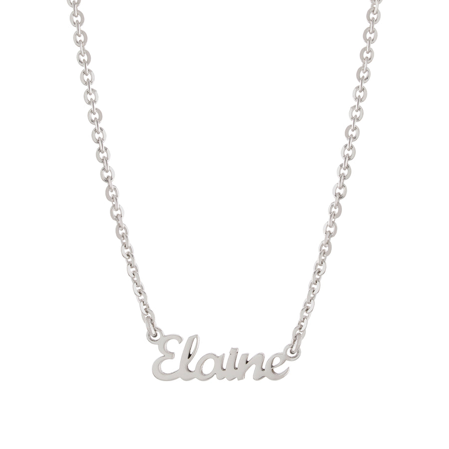 Script Multi Name Necklace Necklace - Alex Mika Jewelry