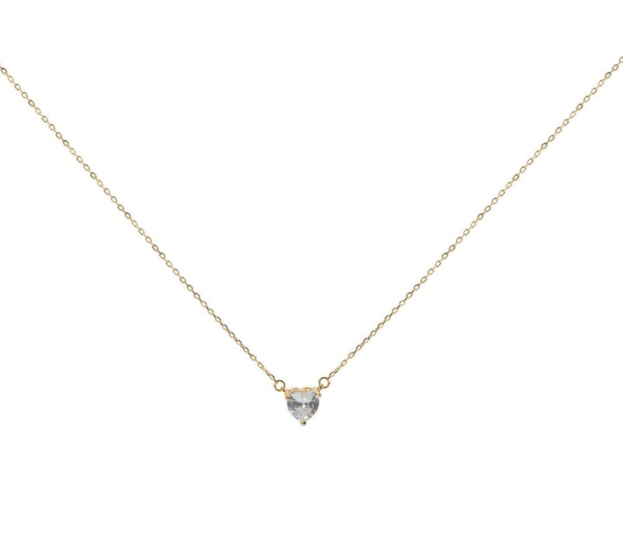 Mini Heart Necklace Necklaces - Alex Mika Jewelry