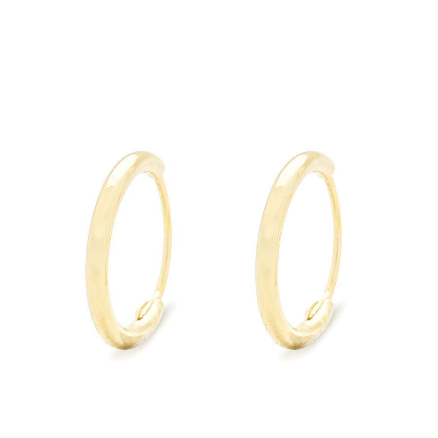 Smooth Mini Hoop Earring