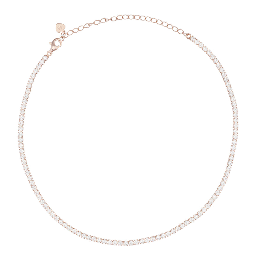 Tennis Choker Necklace - Alex Mika Jewelry