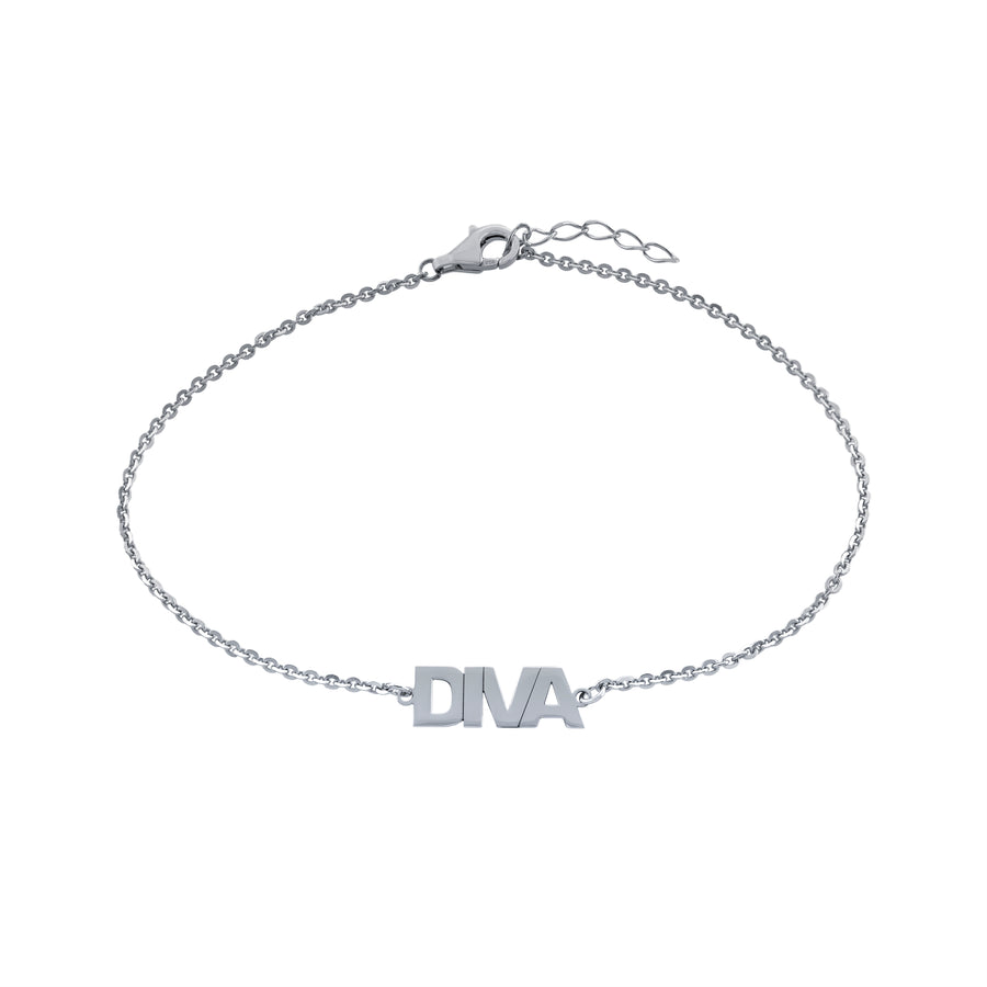 Name Anklet Anklet - Alex Mika Jewelry