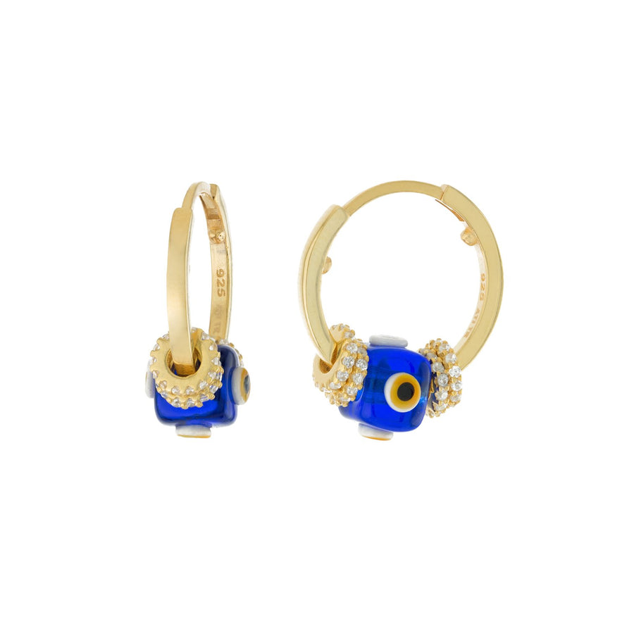 Multi-Ring Huggie Earring - Alex Mika Jewelry