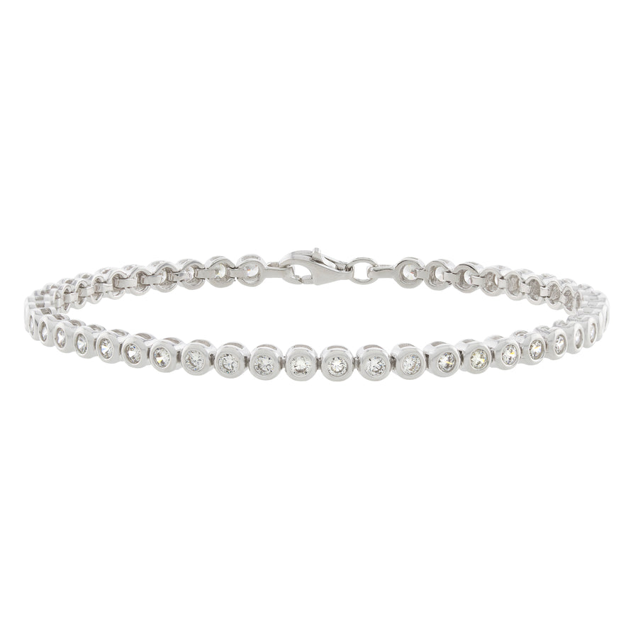 Multi Color Tennis Bracelet Bracelet - Alex Mika Jewelry