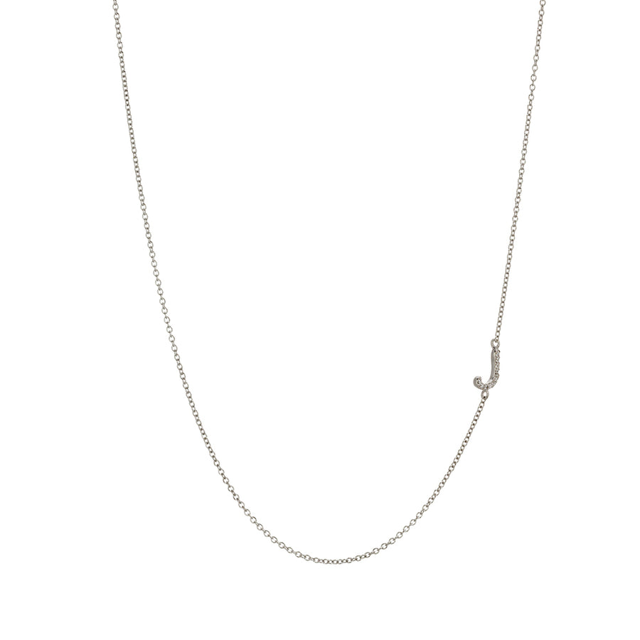 Asymmetrical Initial Necklace