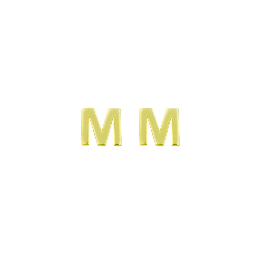 Personalized Initial Stud Earring - Alex Mika Jewelry