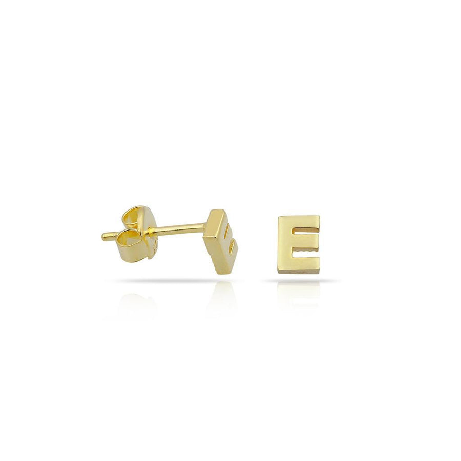 Personalized Initial Stud Earring - Alex Mika Jewelry