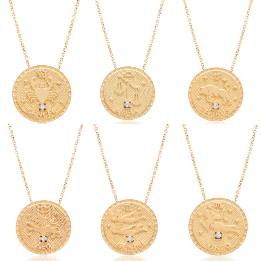 Zodiac Necklace Necklace - Alex Mika Jewelry