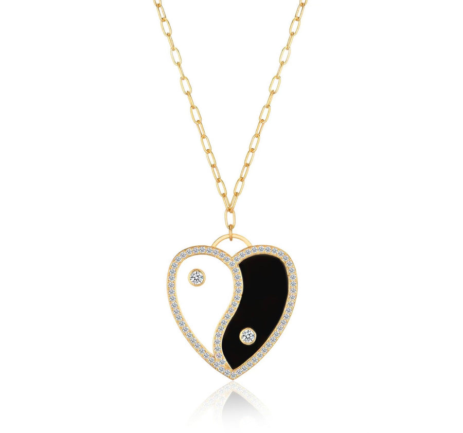 Ying to my Yang Necklace Necklace - Alex Mika Jewelry