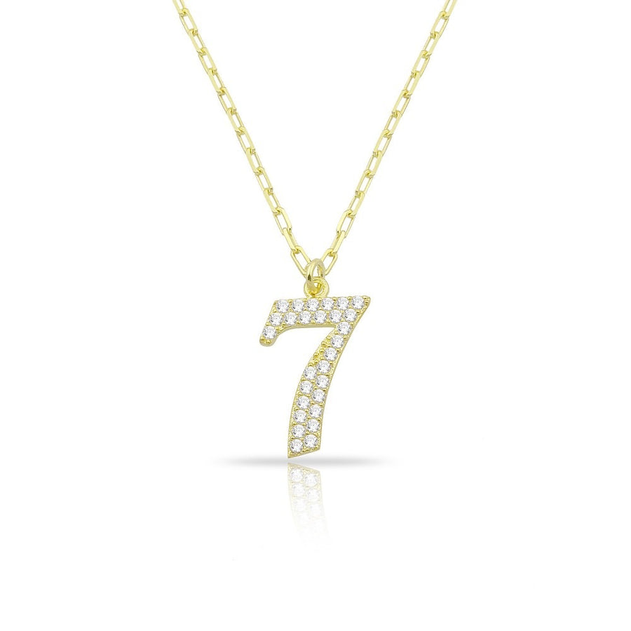 Lucky Number Link Necklace