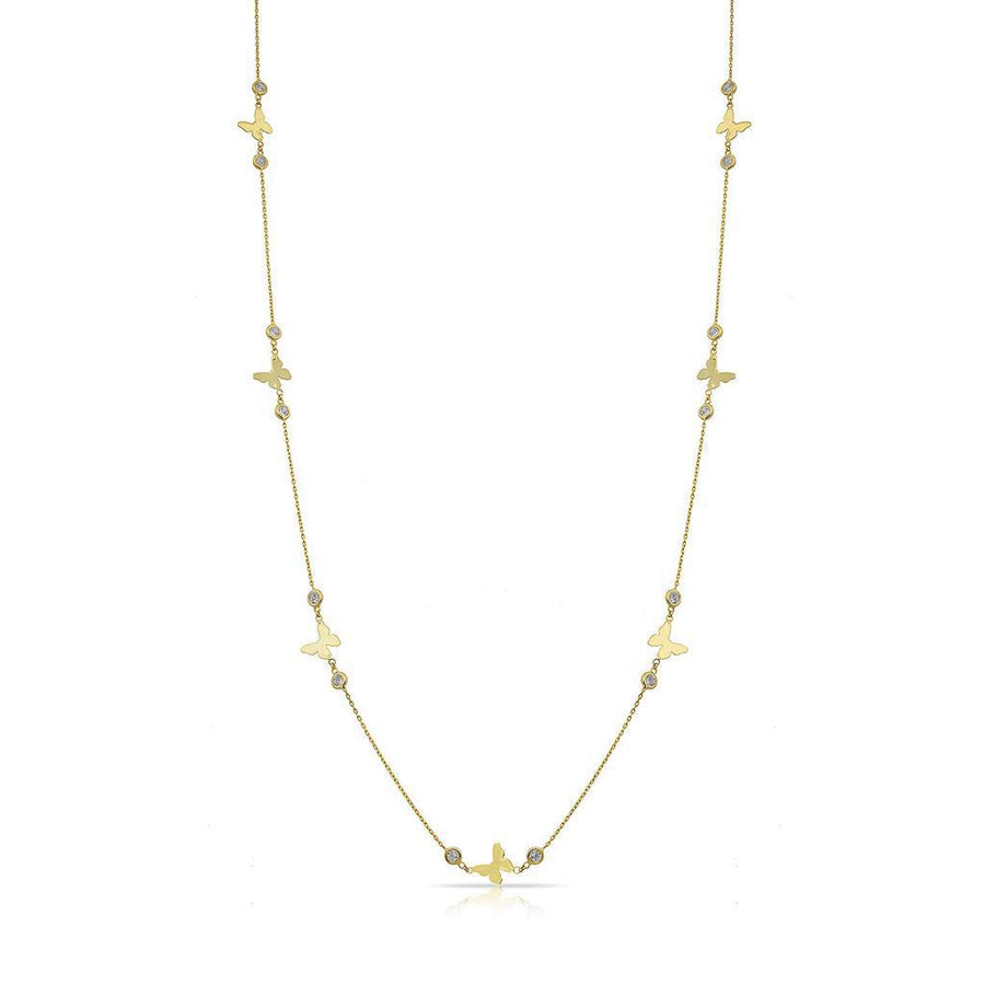 Charm CZ Belly Chain