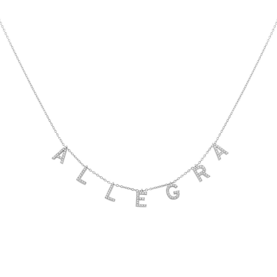 Dangling Name Necklace