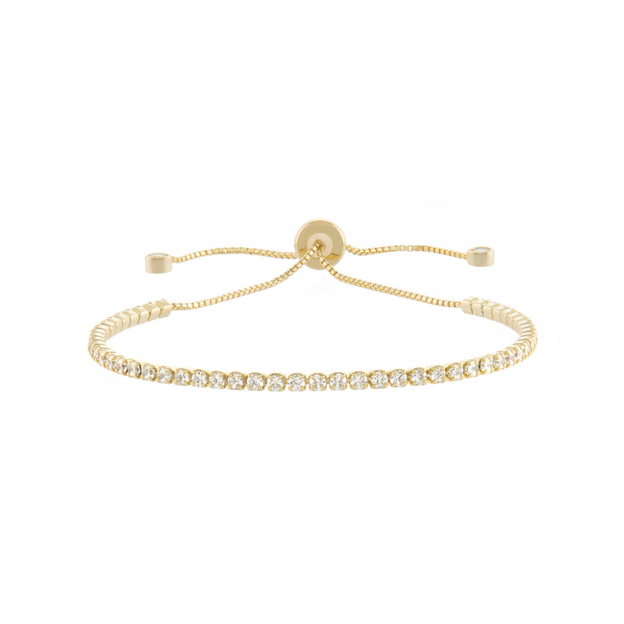 Minimalist Stainless Steel Crystal Tennis Bracelets For Woman Girls Simple  Rhinestone Crystal Chain Bracelet Fashion Jewelry