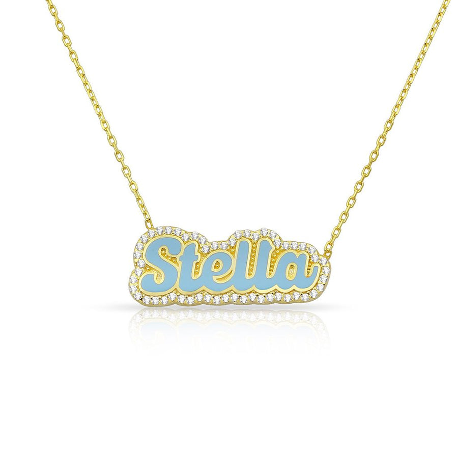 Bubble Letter Necklace